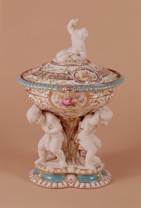 Vaso Minton, c.1854 (porcelana)